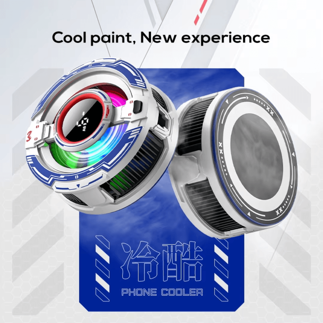 Memo CX16 Magnetic Phone Cooler 20W Semiconductor Ice Mode Gaming Cooling Fan