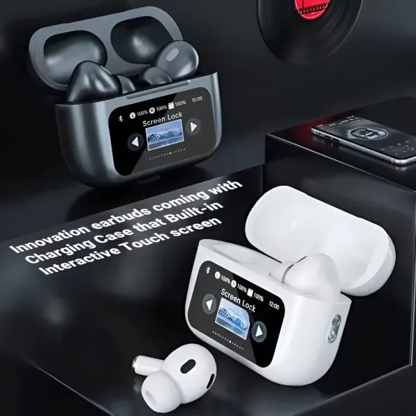 A9 Pro AirPods Wireless Earbuds Bluetooth Touch Control Charging Case TWS Earphones